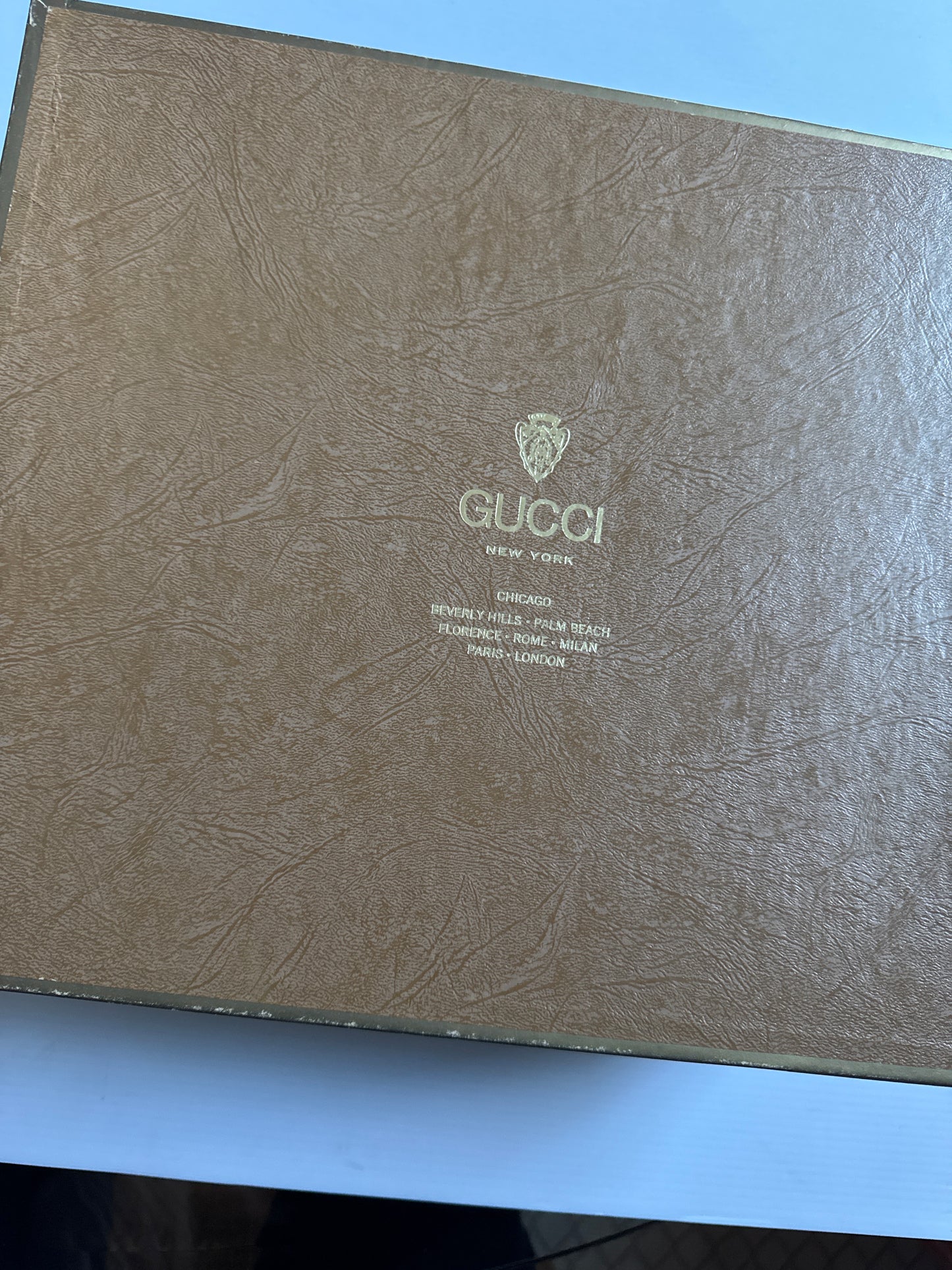 Fabulous vintage GUCCI canvas BLONDIE shoulder bag with tan leather strap and piping