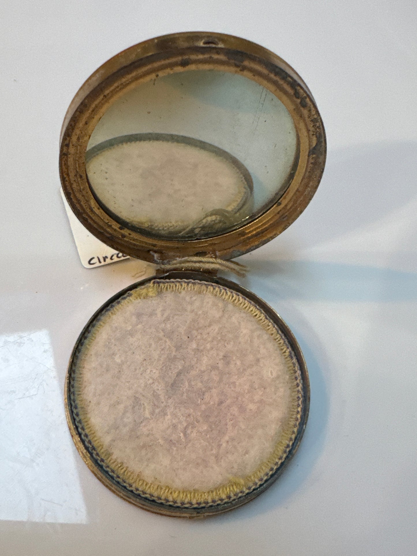 Beautiful art deco enamel compact circa 1930