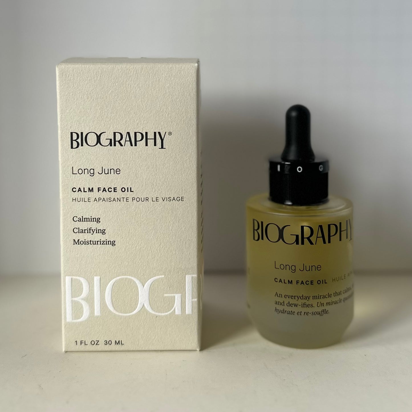 BIOGRAPHY Long June Calm Face Oil