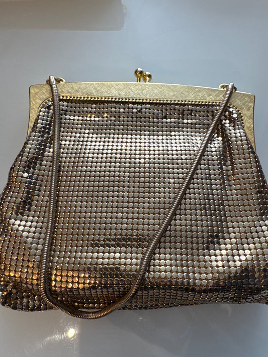Vintage gold mesh bag by GLOMESH Australia