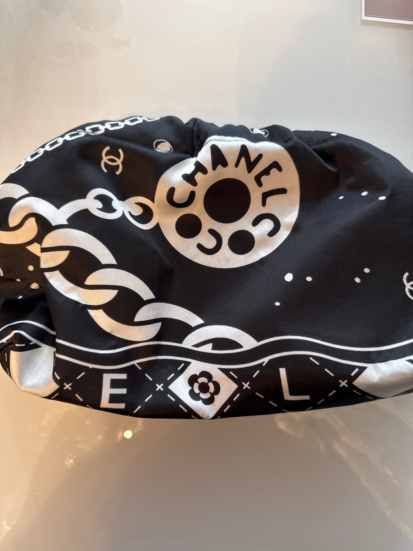 Designer silk scarves reimagined as Crossbody/clutch bags. Size large.