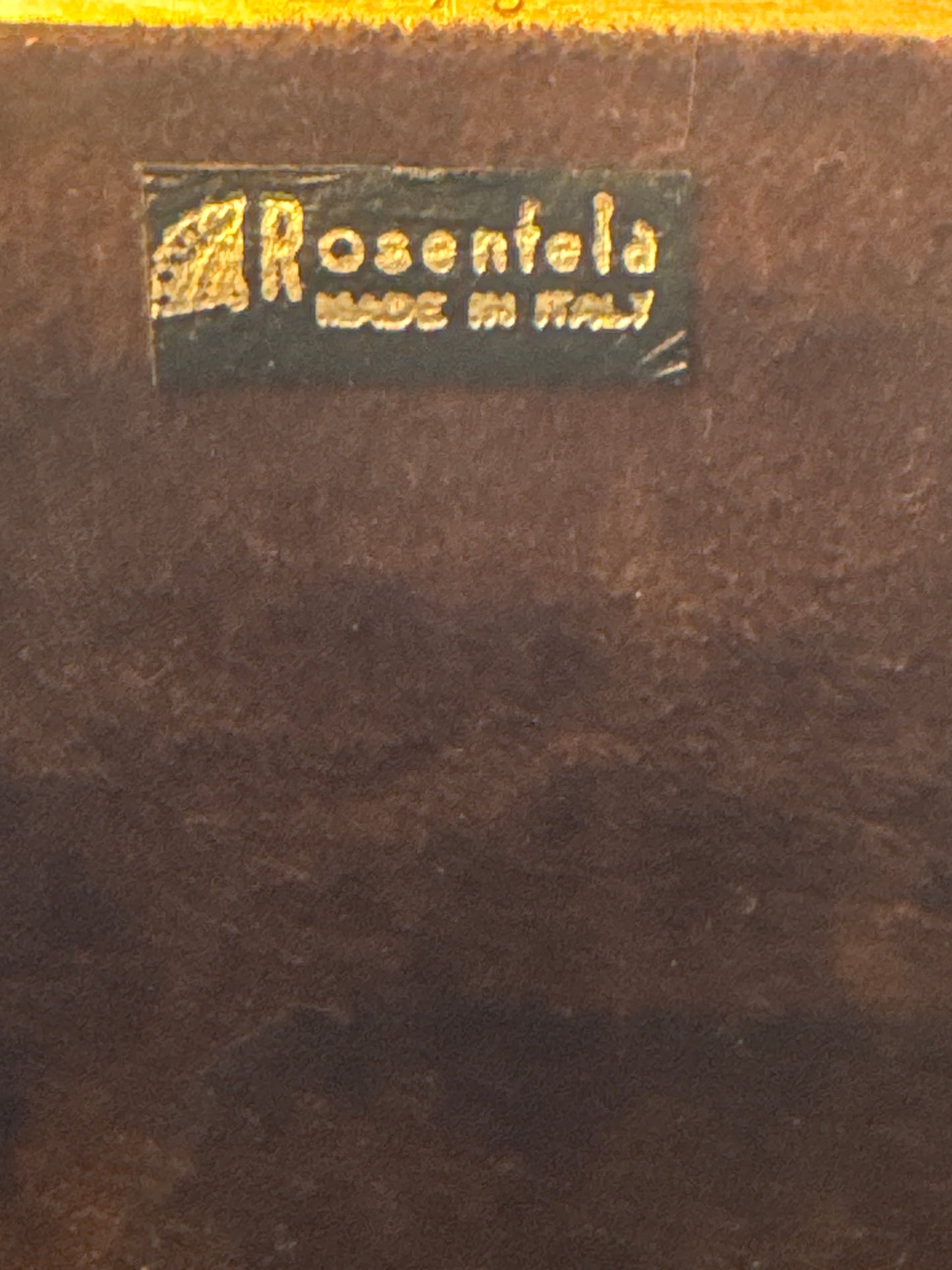 Stunning 1950s Rosenfeld gold hardtop with mesh metal strap
