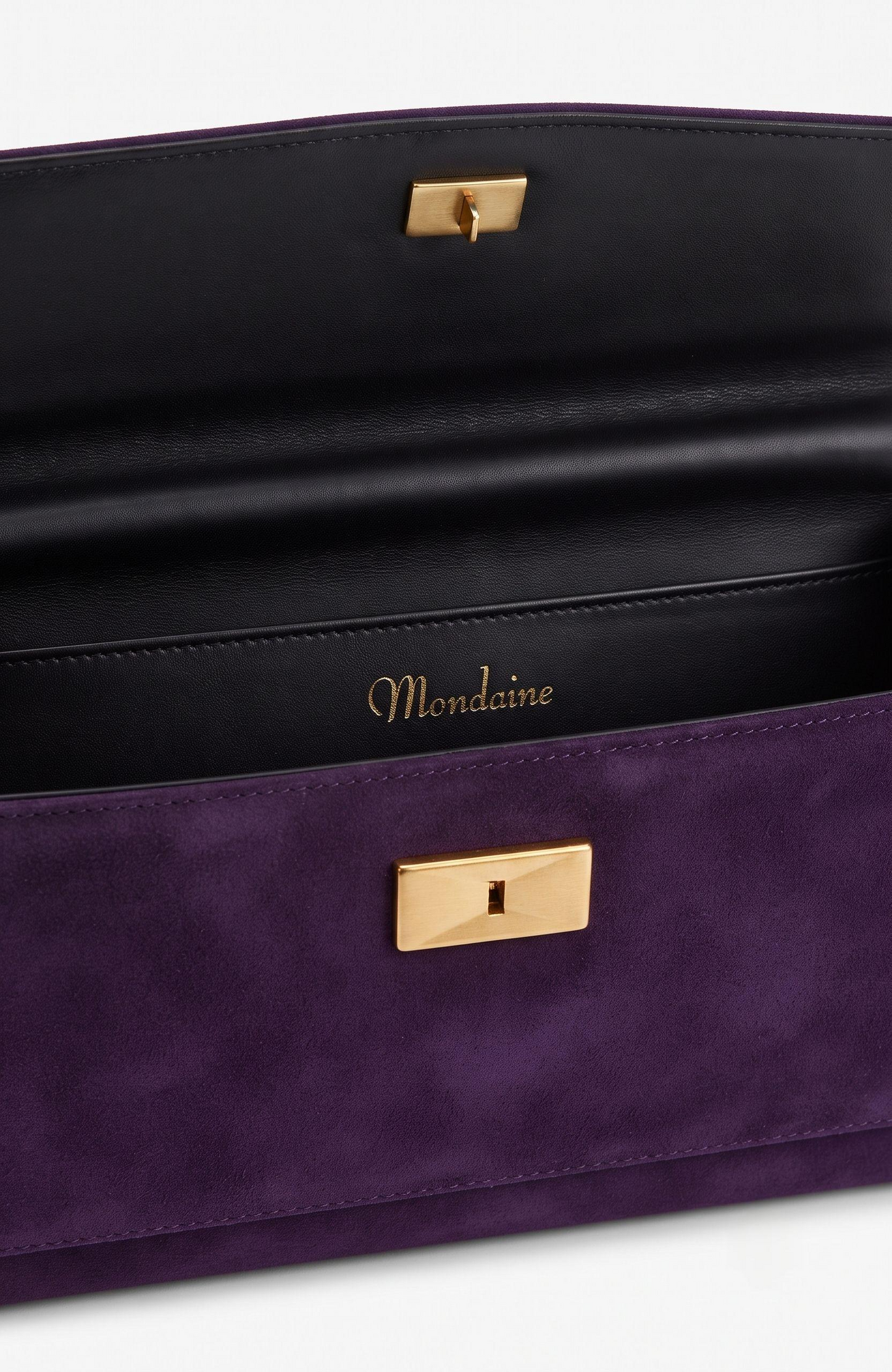 Gorgeous 1940s velvet eggplant colored bag