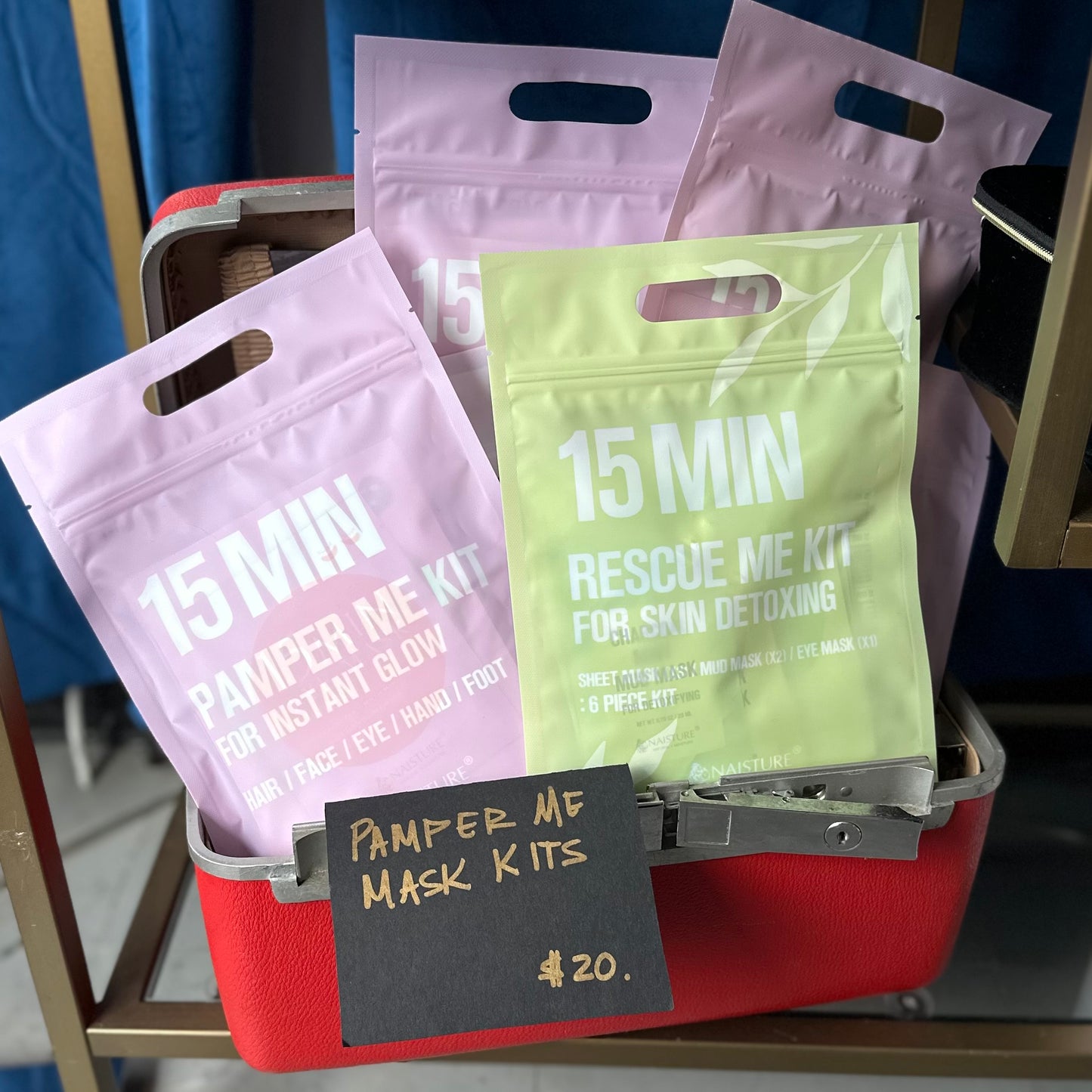 NAISTURE 15 Minute Mask Kits