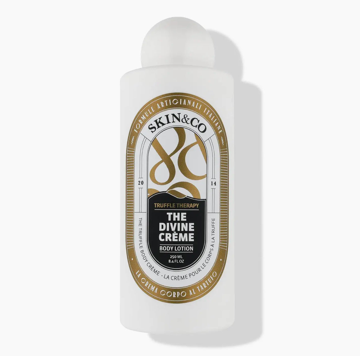 The Divine Crème - truffle cream for the body. Made in Italy. 8.4oz.Comes with pump