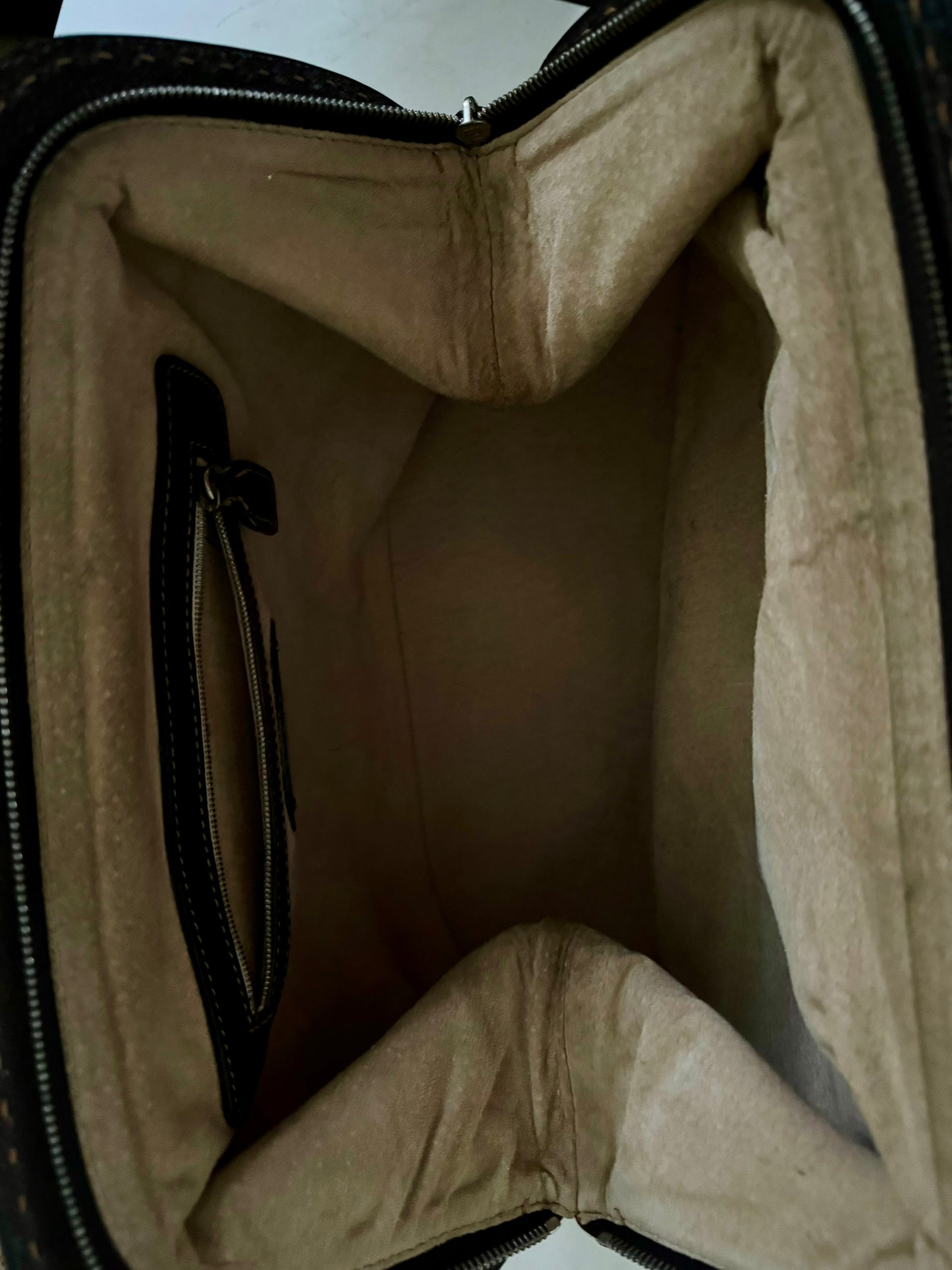 Vintage Fendi Selleria Adele Bag in Brown leather