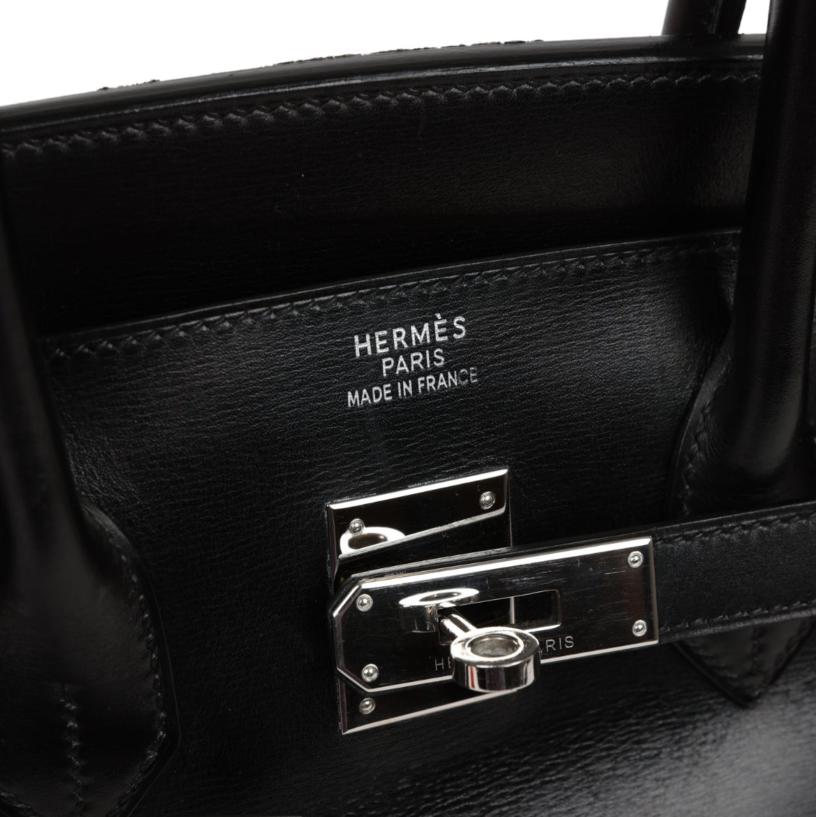 Hermès Birkin 2014 – Black Box Calf Leather 40 with Palladium Hardware (Never Worn, Full Set)