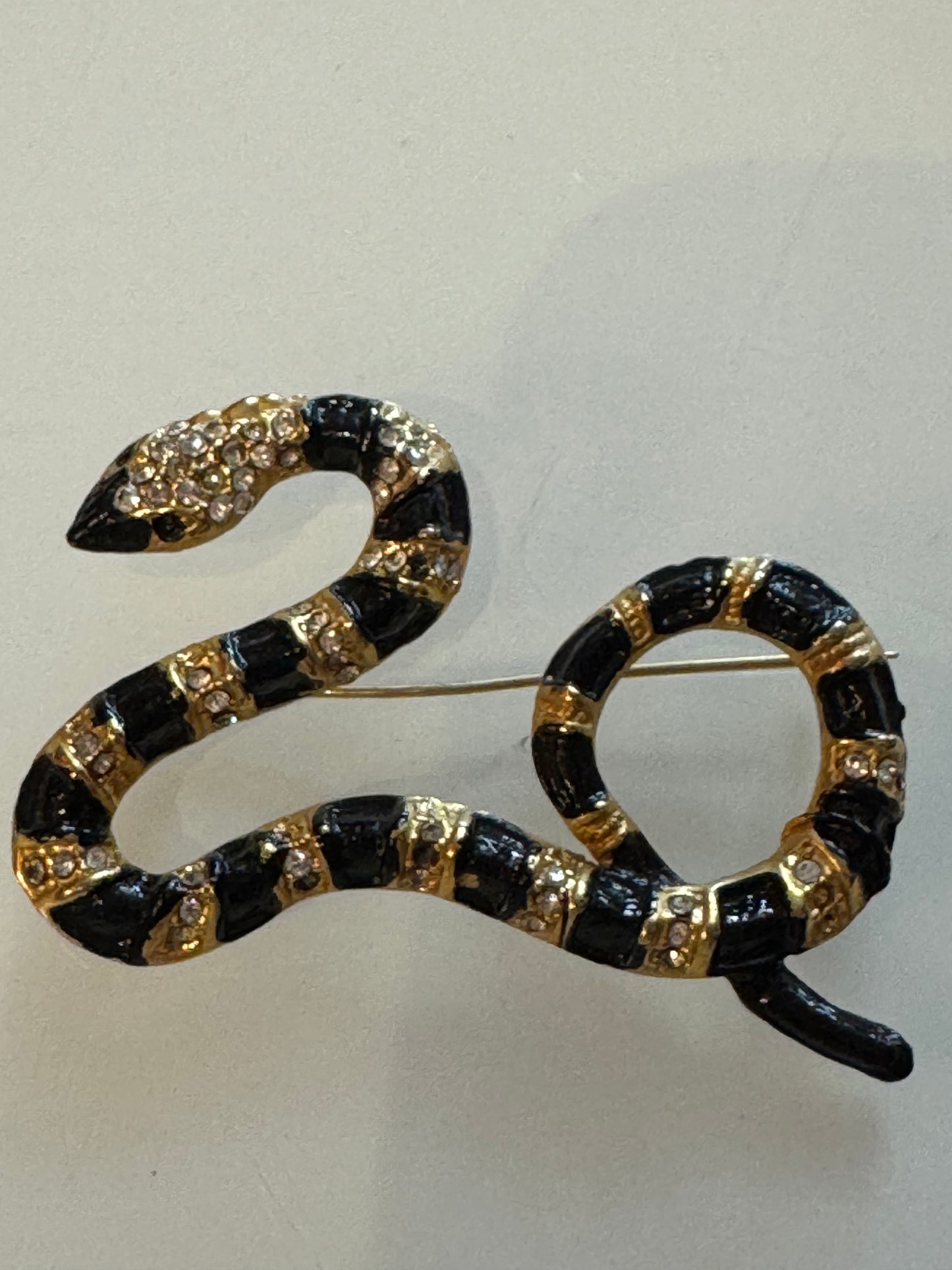 Vintage snake brooch