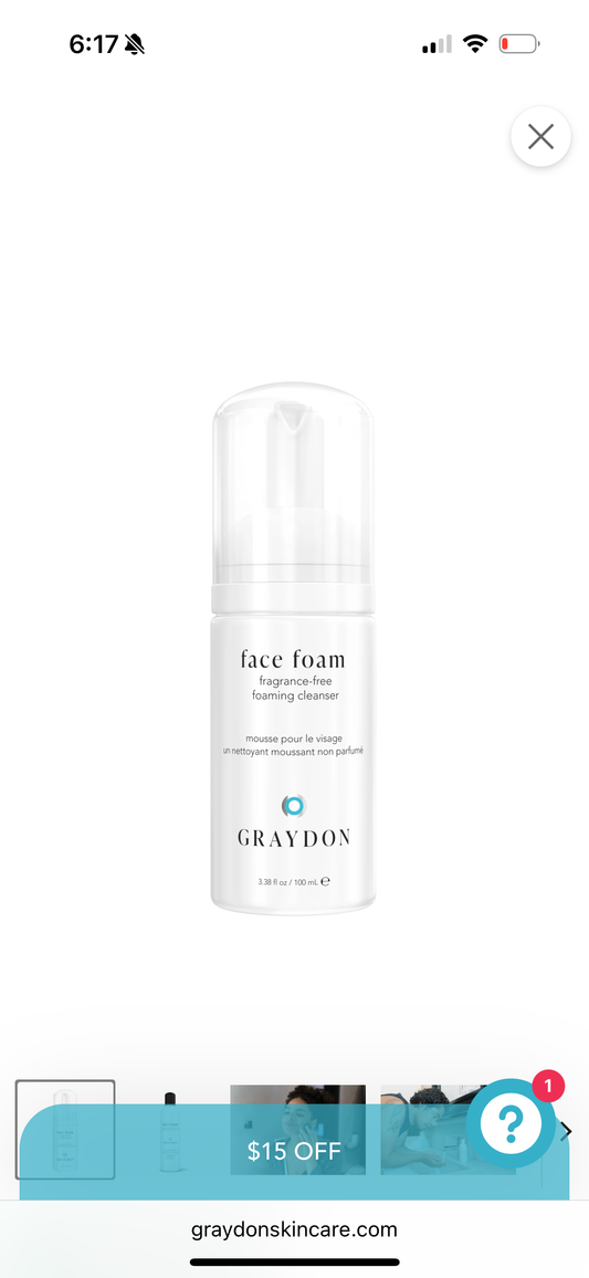 Graydon Foaming Cleanser ~ a favorite at VAVRA