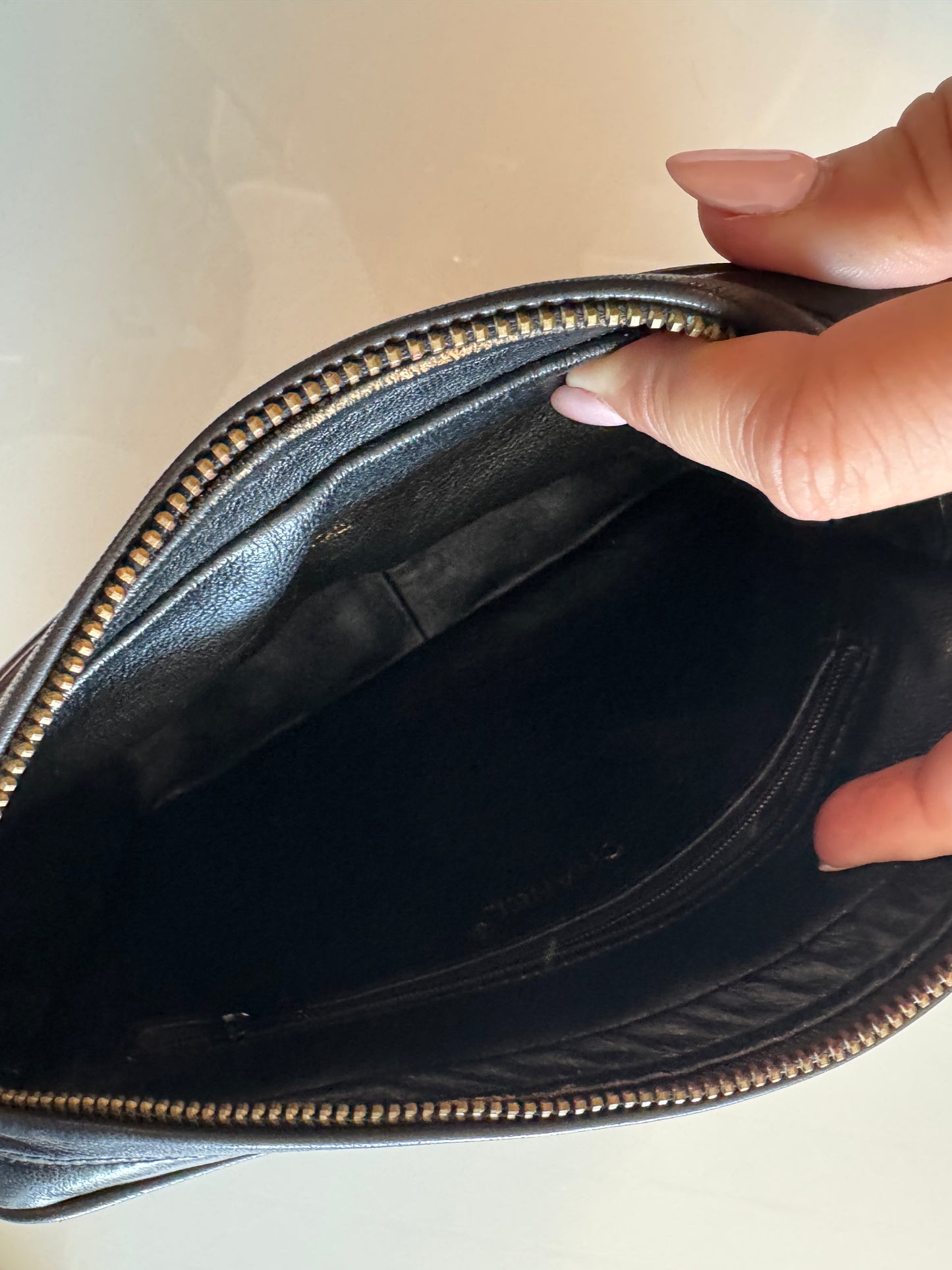 Chanel lambskin pocket camera medium