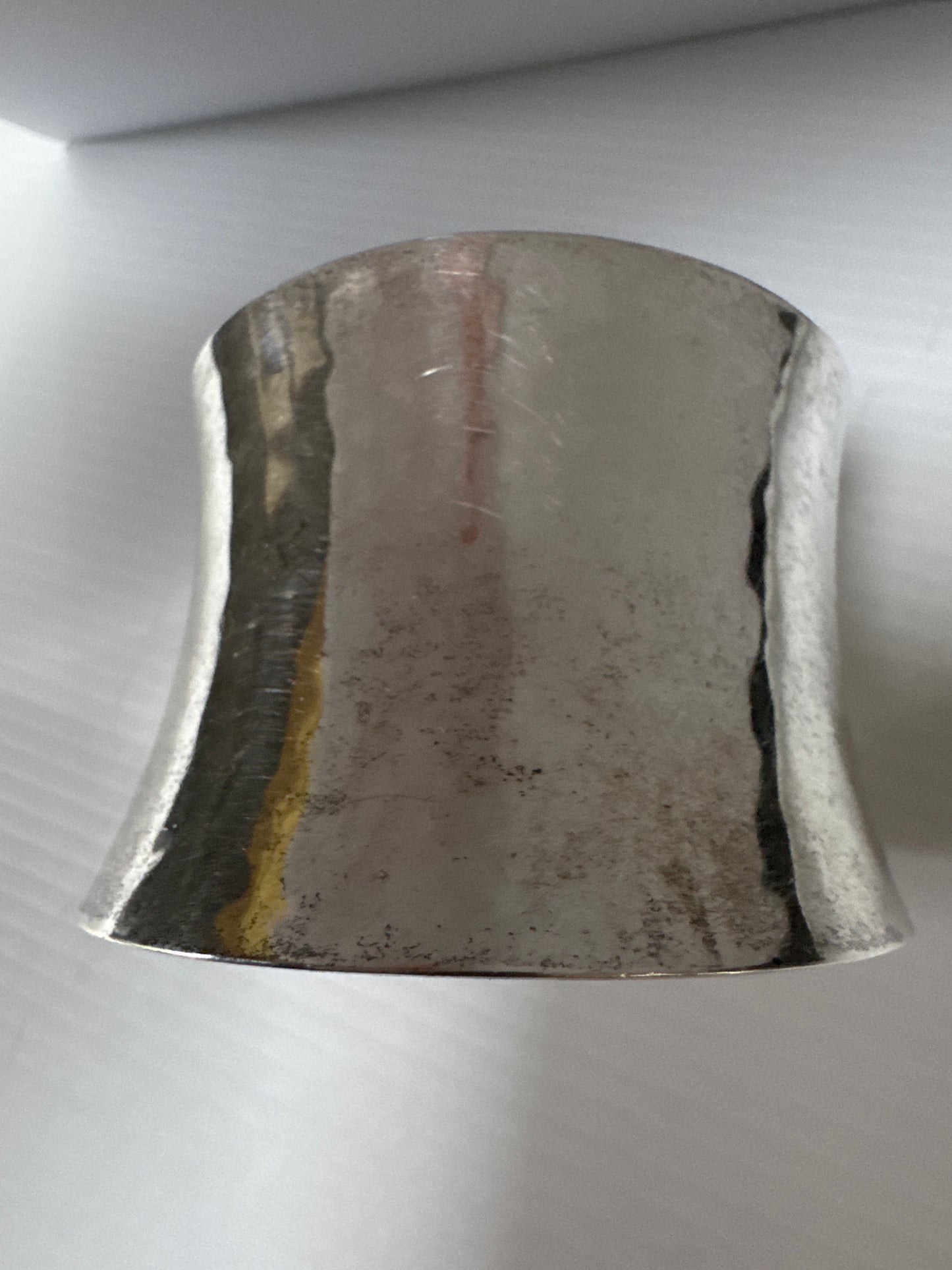 Olli Jonsson Sterling Silver 1960s Modernist Cuff Bracelet