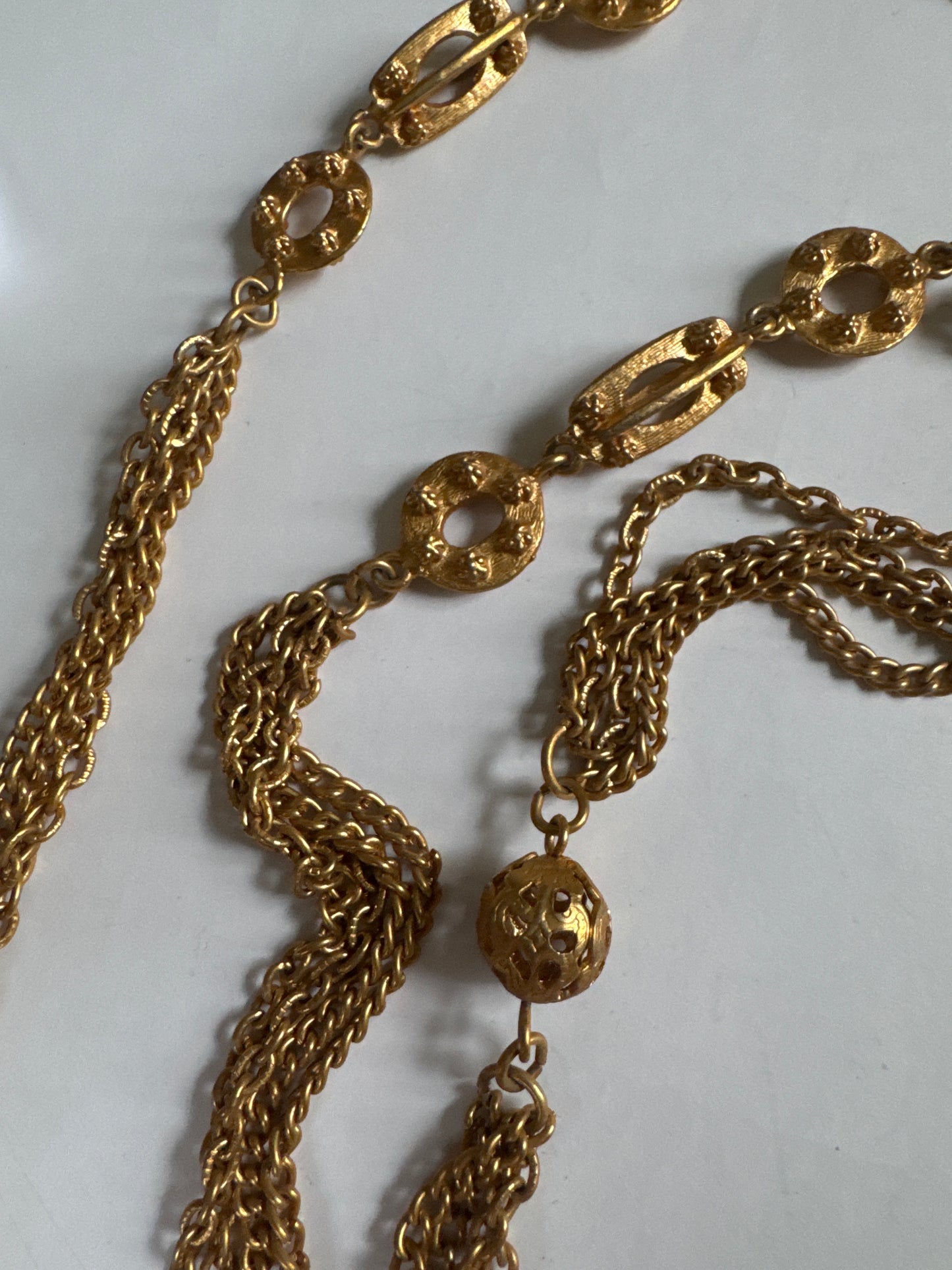 Beautiful unsigned butterfly 1970s pendant necklace attributed to PAULINE RADER