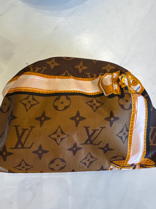 Vintage designer silk scarf reimagined as a mini clutch / crossbody bag