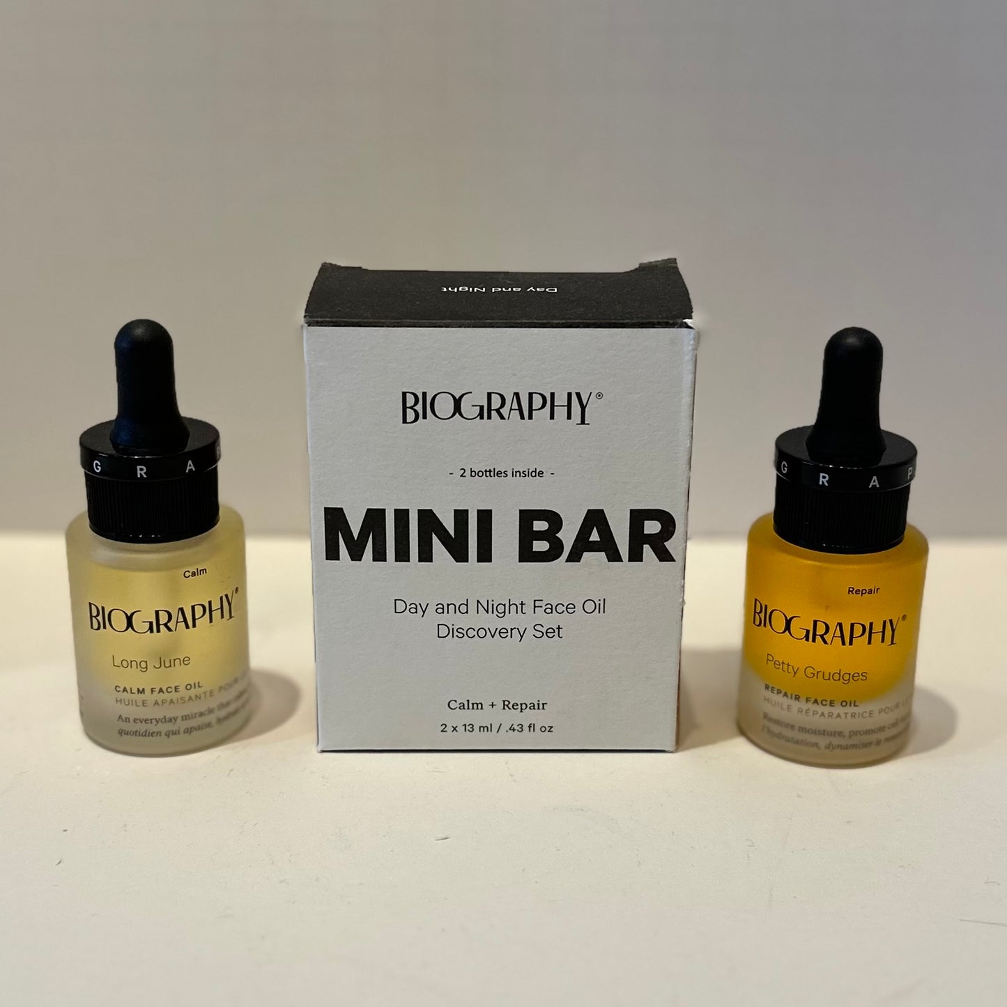 BIOGRAPHY Mini Bar Face Oils