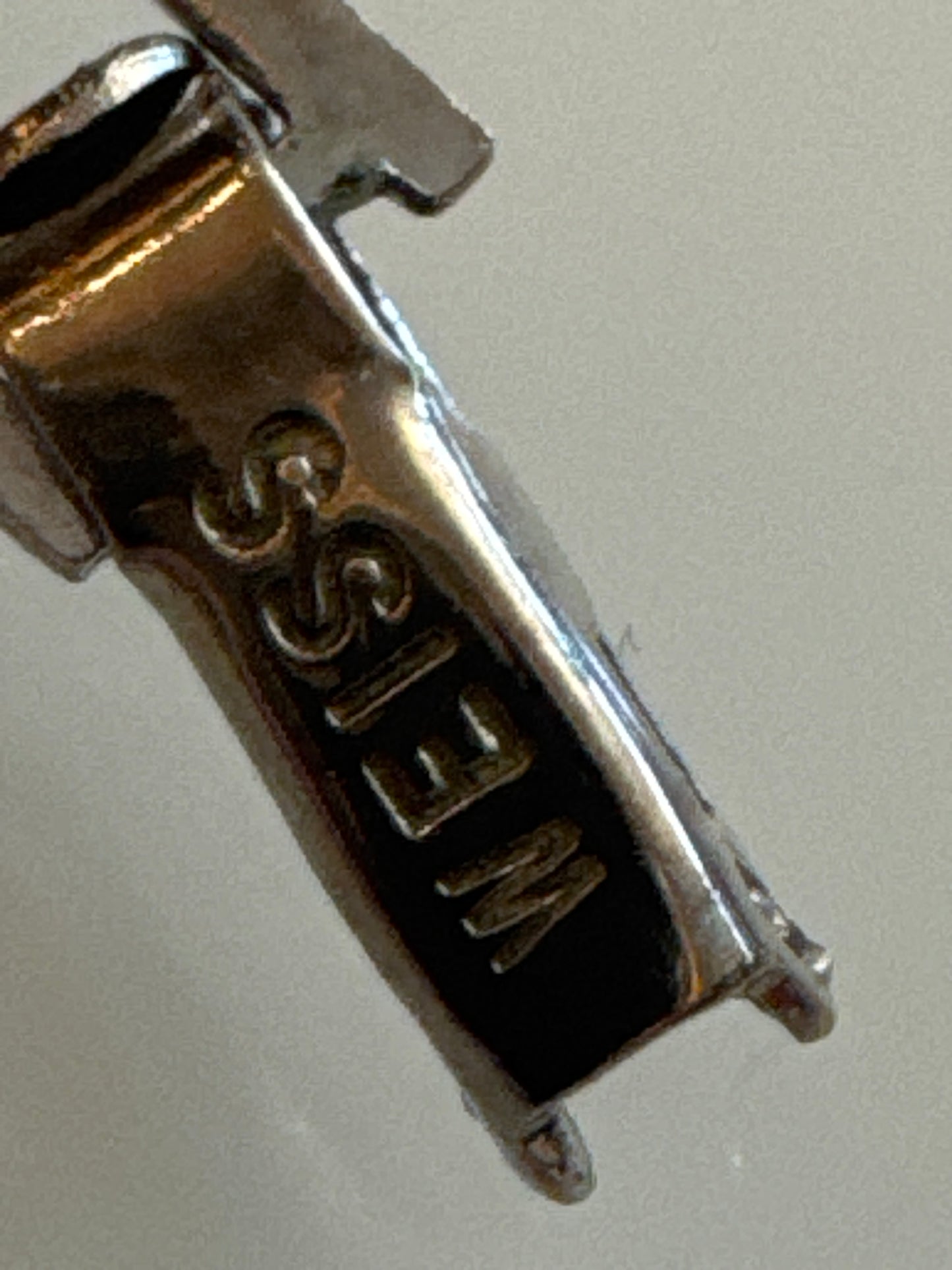 Beautiful vintage 1950s signed Weiss rhinestone necklace