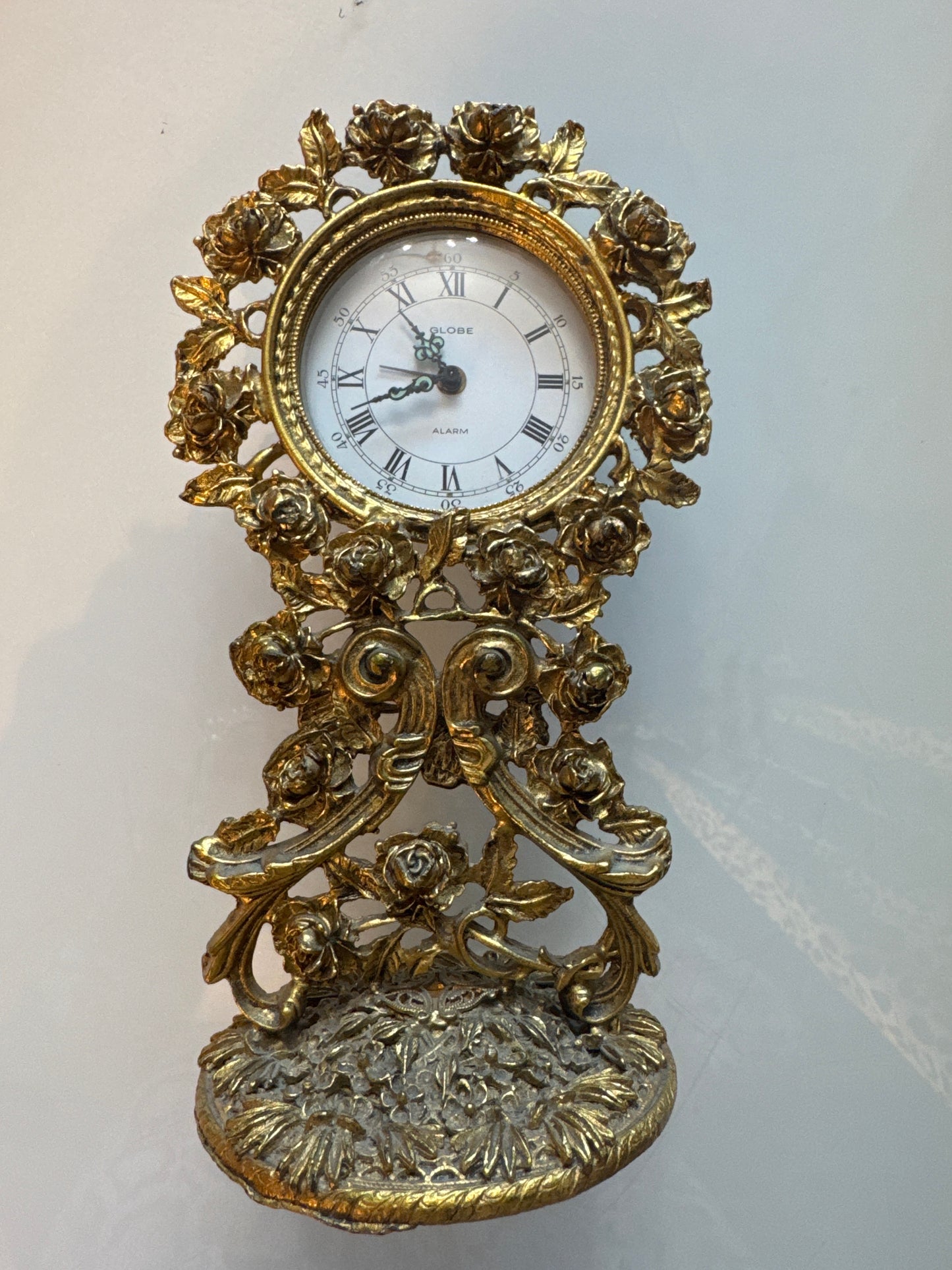 Beautiful mid century decorative working clock