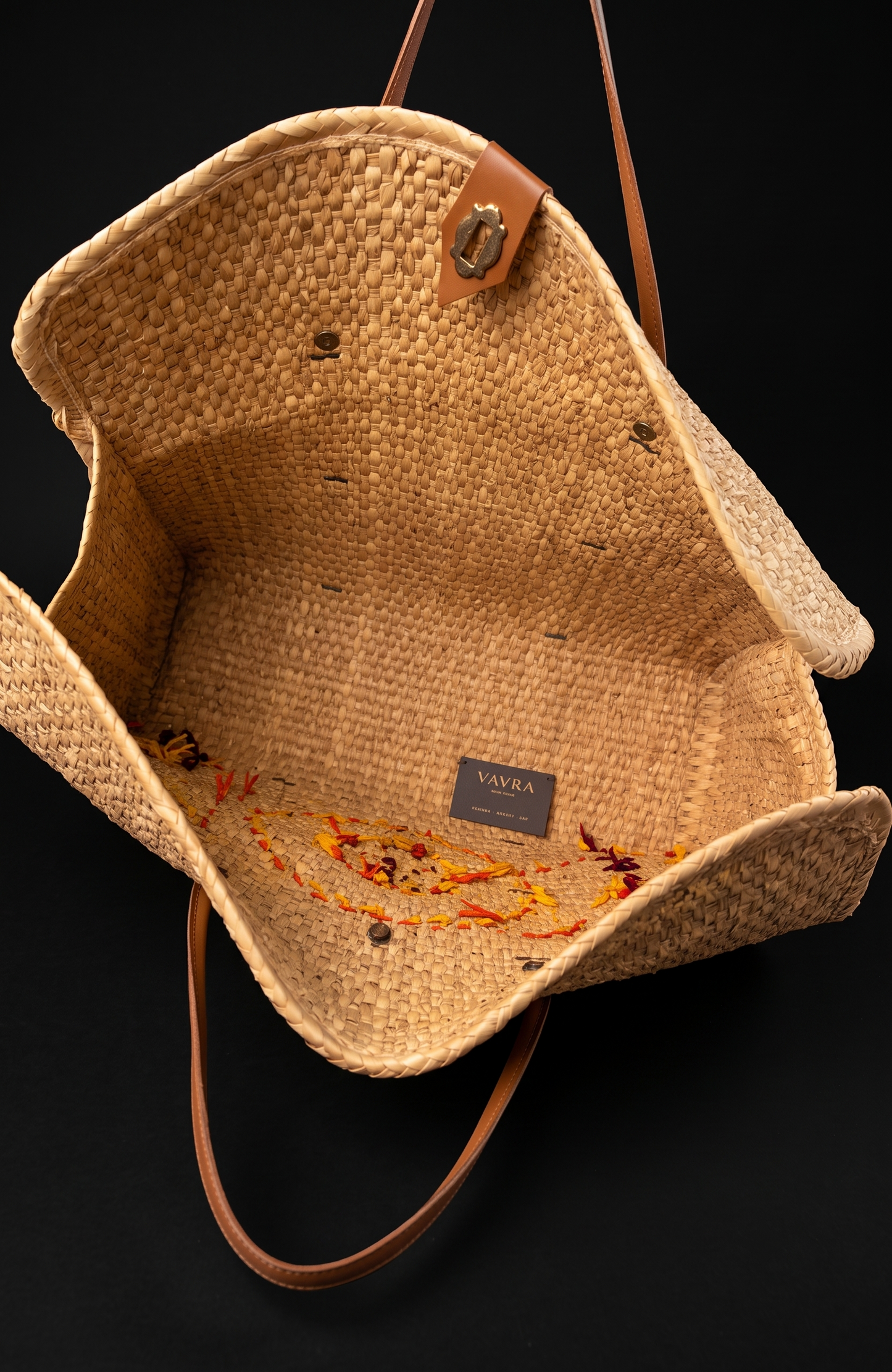 Perfect for the Hamptons or Nantucket, this oversized 1960s wicker bag will be turning heads.