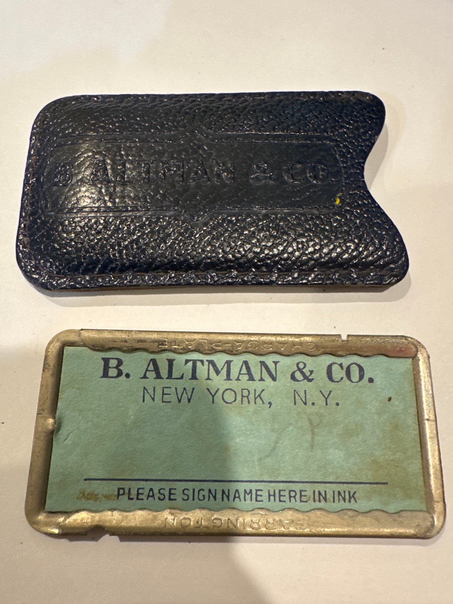Own a piece of NY nostalgia Original B Altman credit card from 1950s