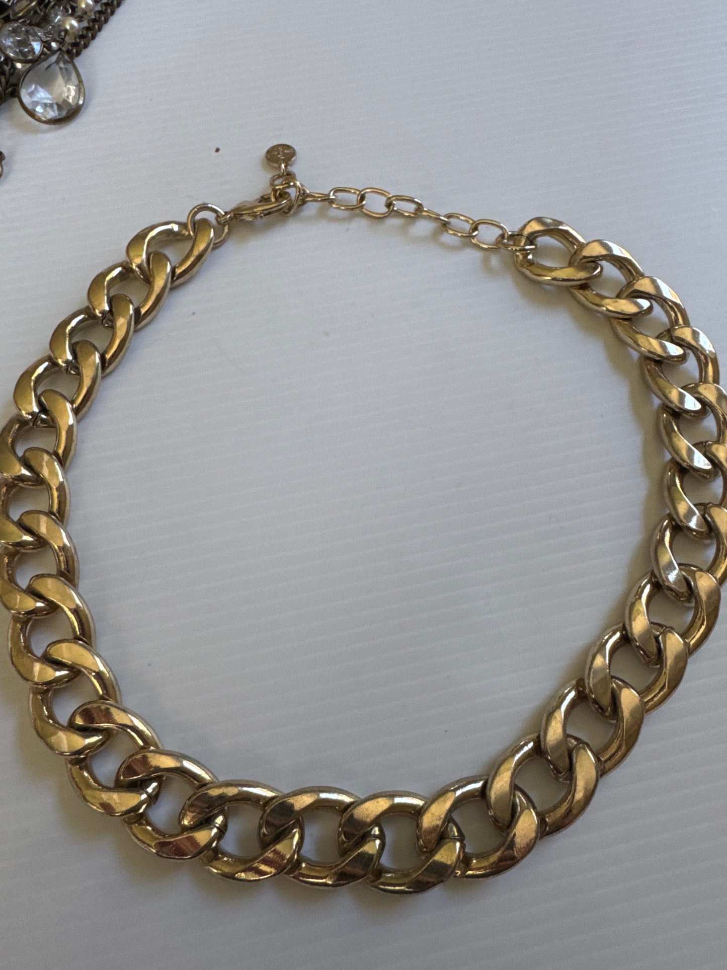 1980s heavyweight Graziano chain-link necklace