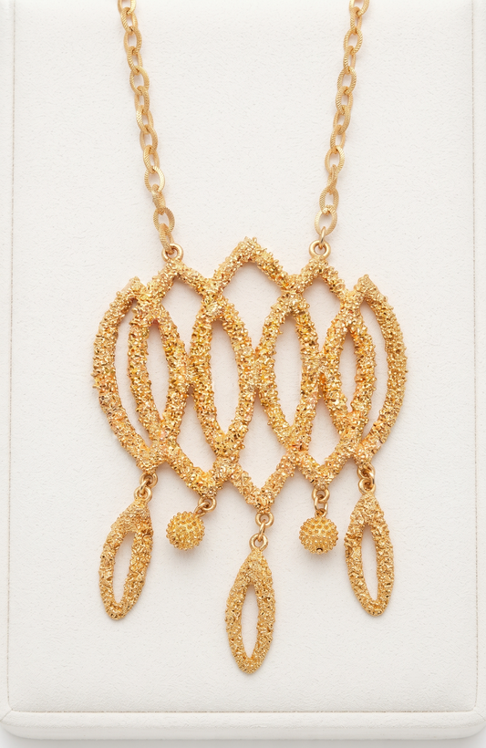 VINTAGE 1971 NAPIER BY FRANCIS FUJIO NECKLACE