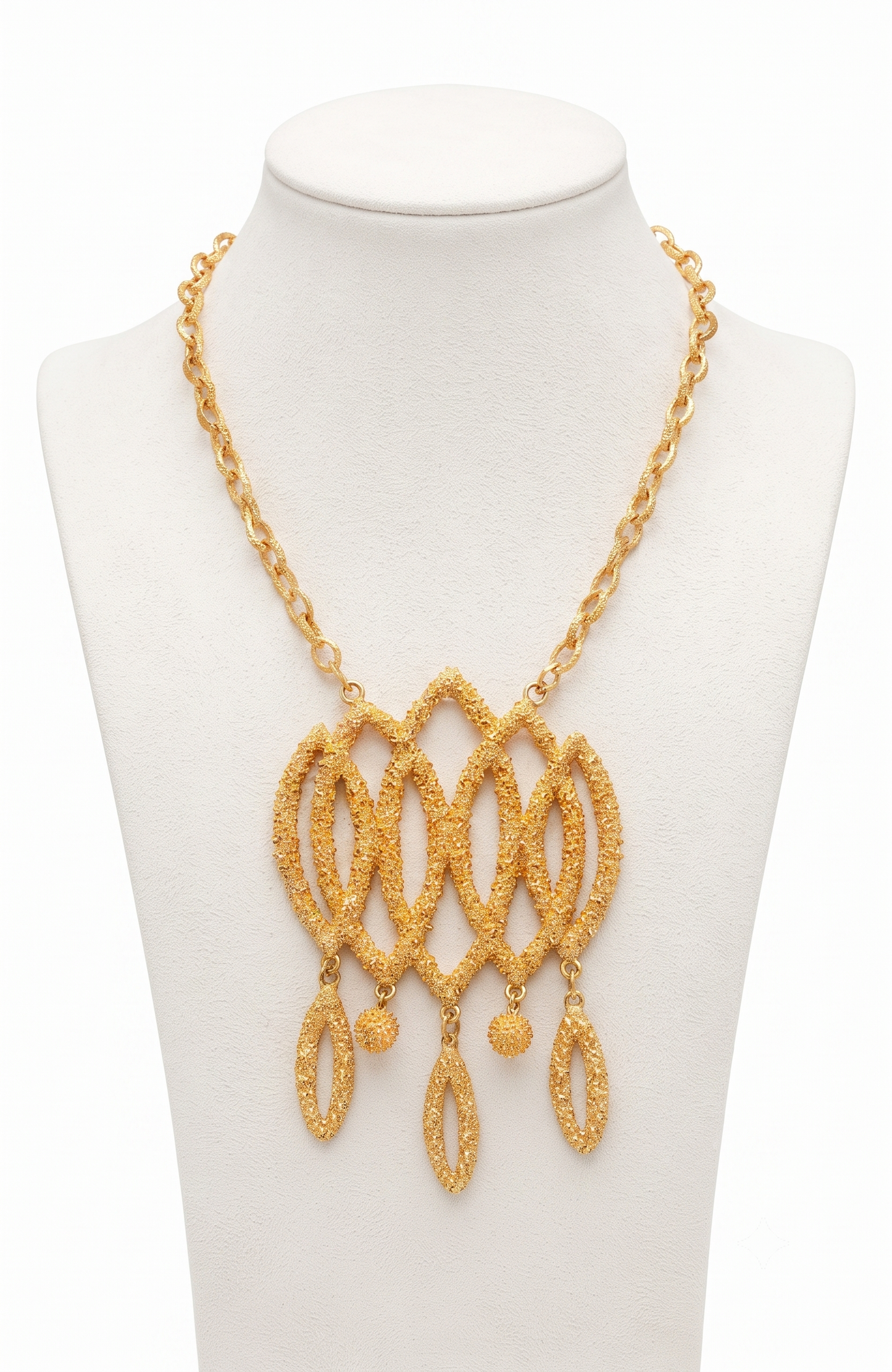 VINTAGE 1971 NAPIER BY FRANCIS FUJIO NECKLACE