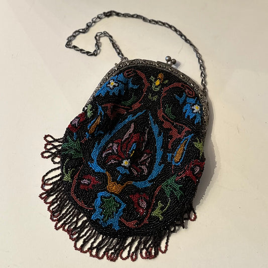 Vintage 1940s Beaded Bag