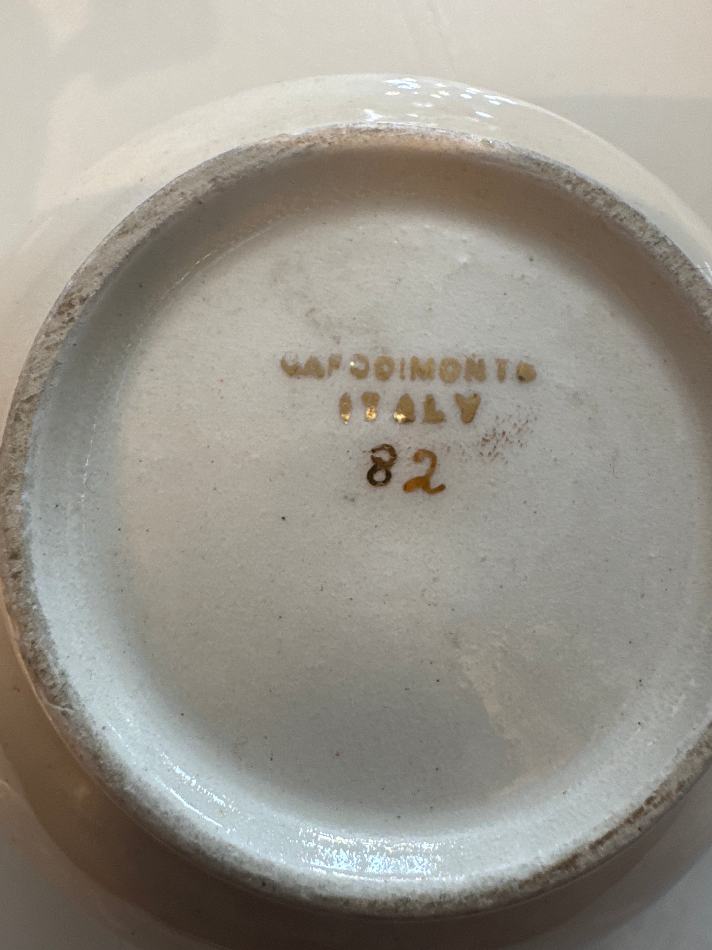 Vintage Italian 1950s trinket dish