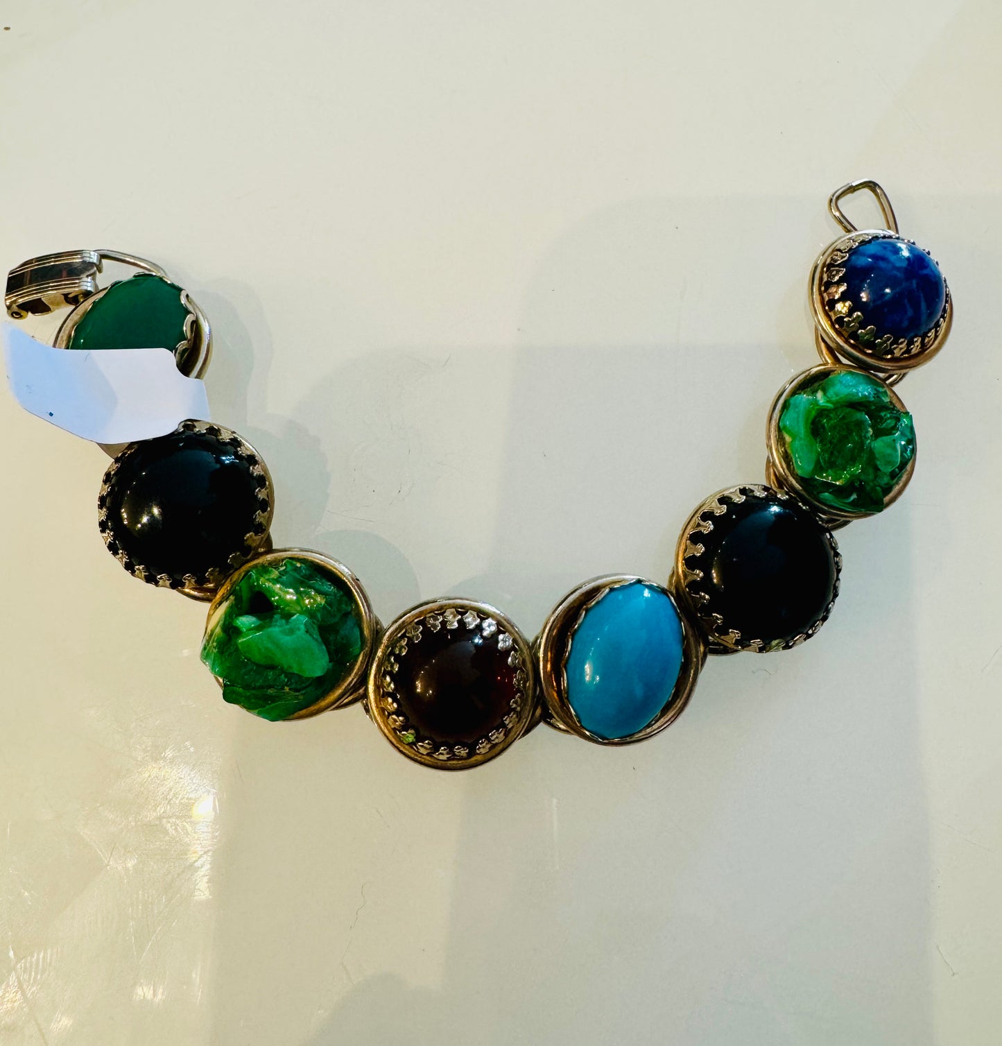 Vintage 1960s stone bracelet