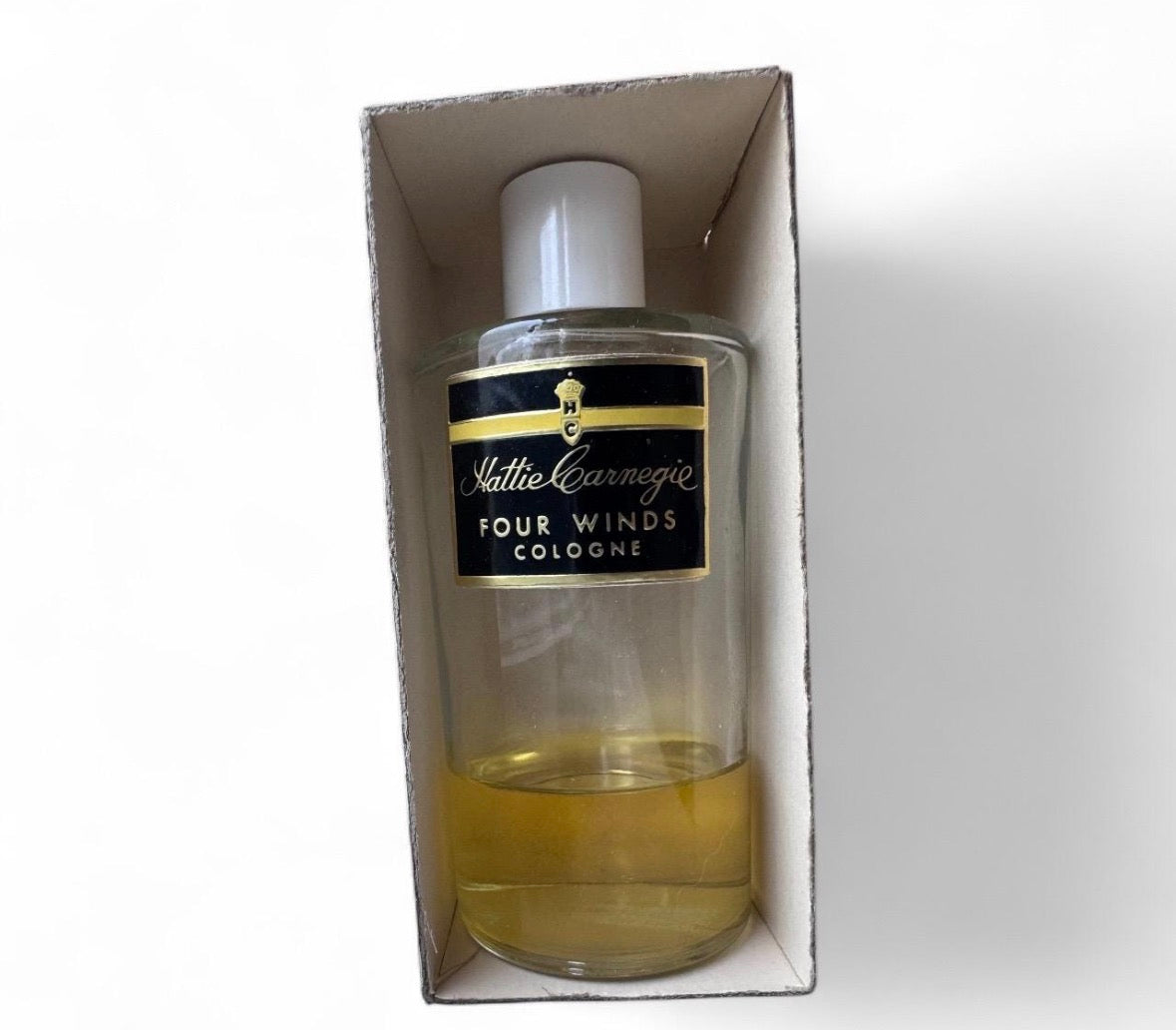 1940s Hattie Carnegie FOUR  WINDS cologne in original box.