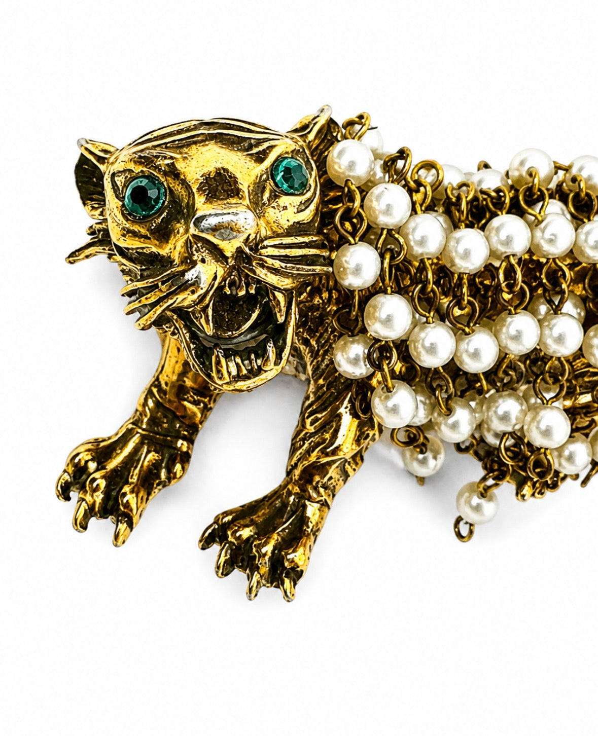 Pauline Rader 1960s RARE figural Tiger Brooch