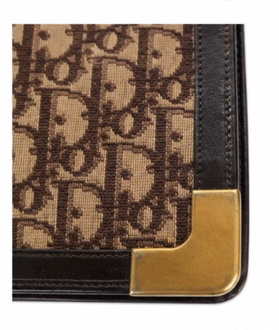 Vintage Christian Dior Oblique “Modèle Exclusif” Shoulder Bag (adjusts to top handle)
France, circa 1970–1975