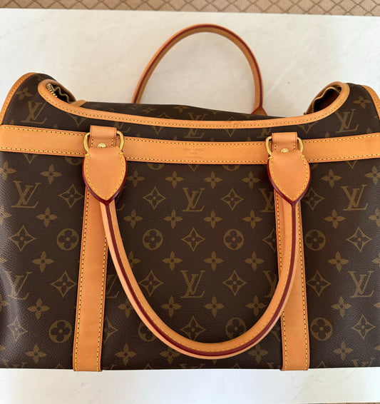 Louis Vuitton Sacchien pet carrier in brand new condition