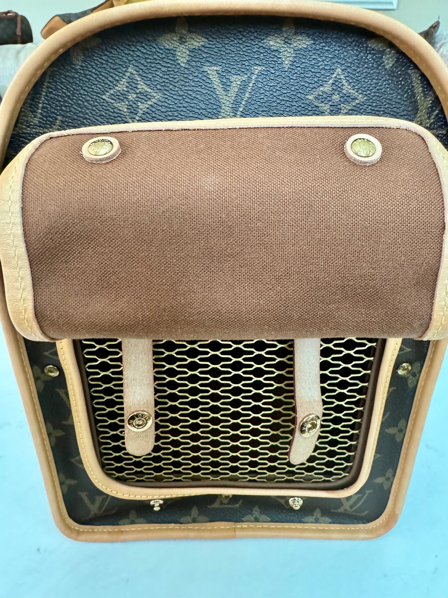 Louis Vuitton Sacchien pet carrier in brand new condition