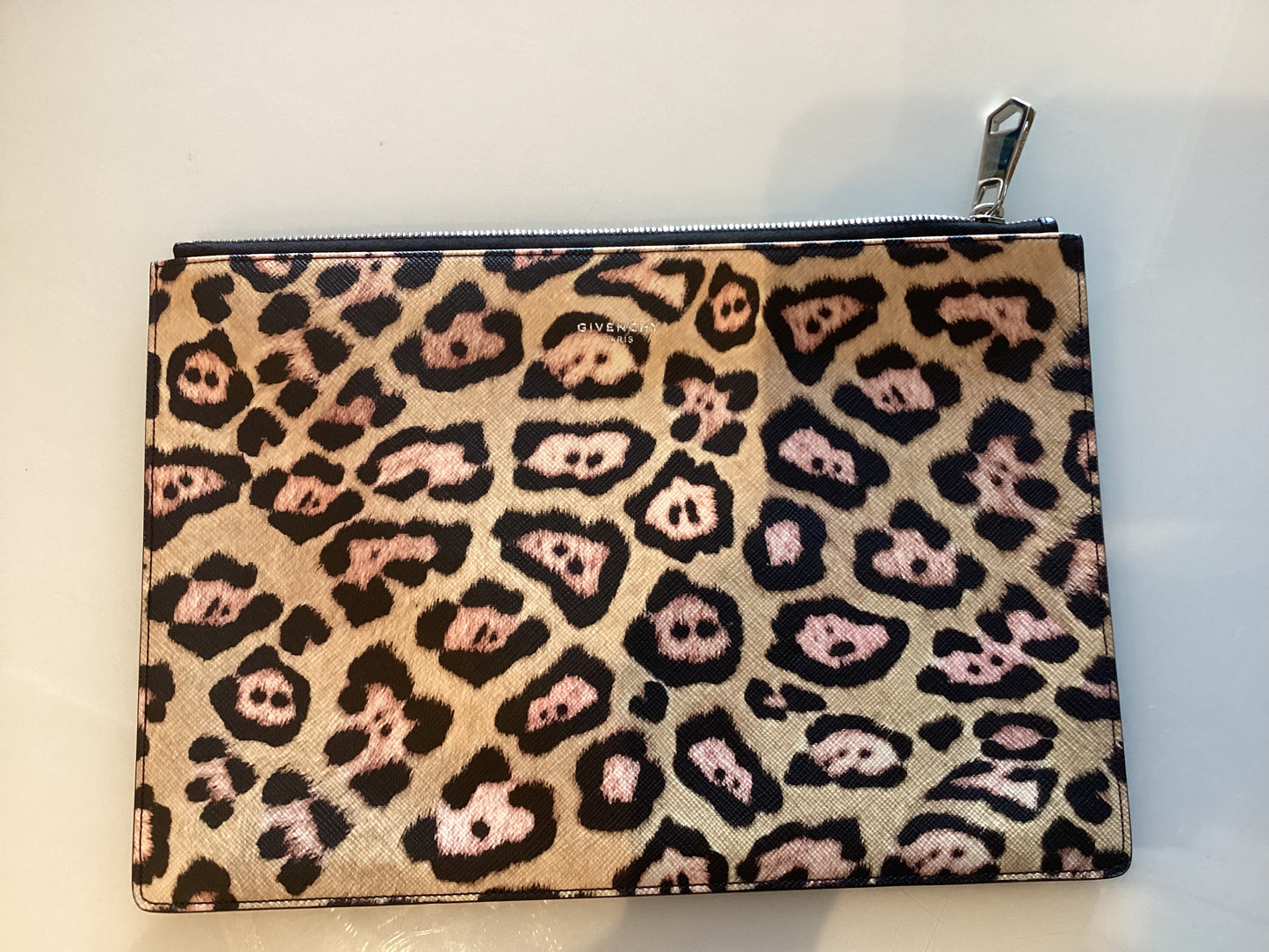 GIVENCHY Leopard Printed Clutch