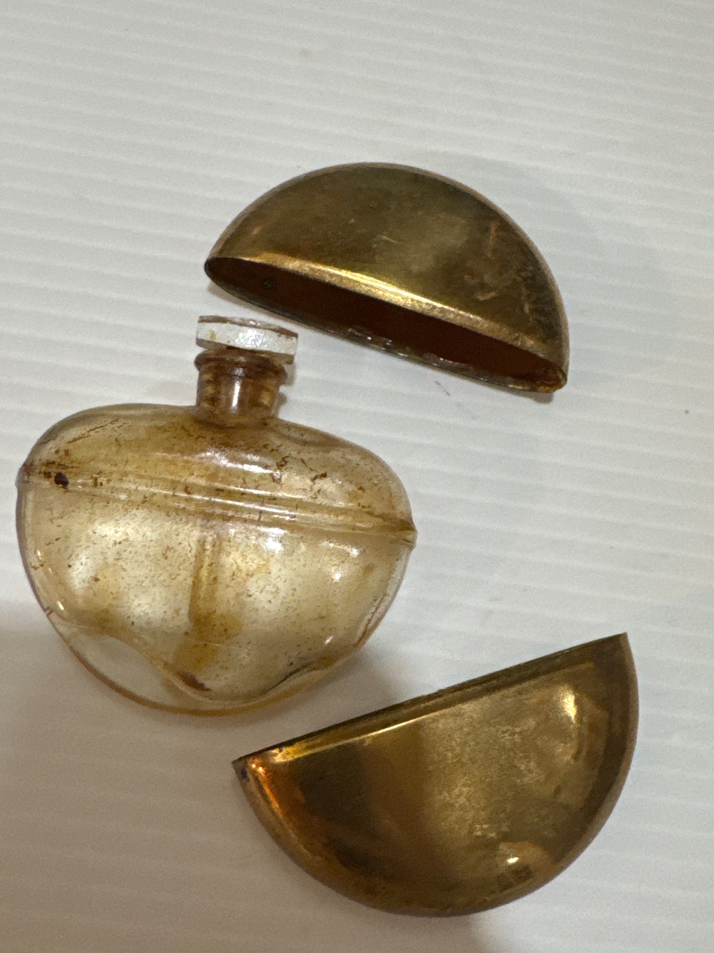 RARE late 1800's French "travel" fragrance flacon. jackpot