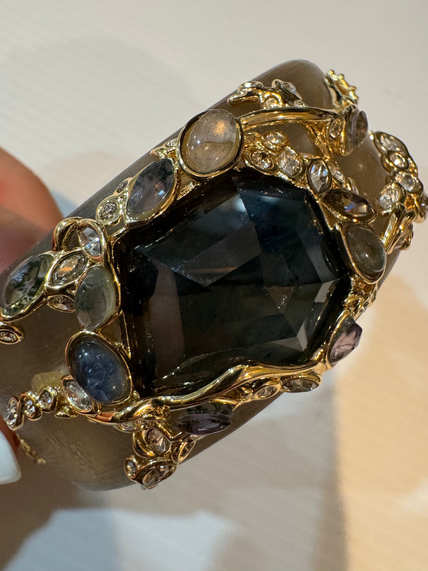Early 2000 signed Alexis Bittar cuff bracelet