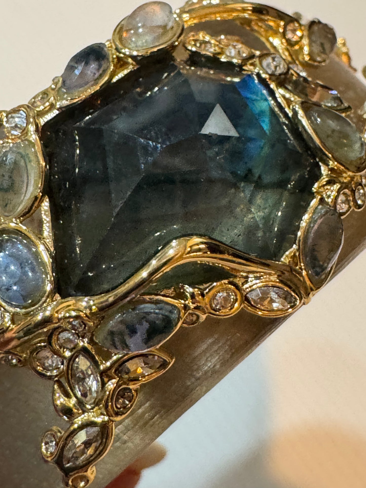 Early 2000 signed Alexis Bittar cuff bracelet