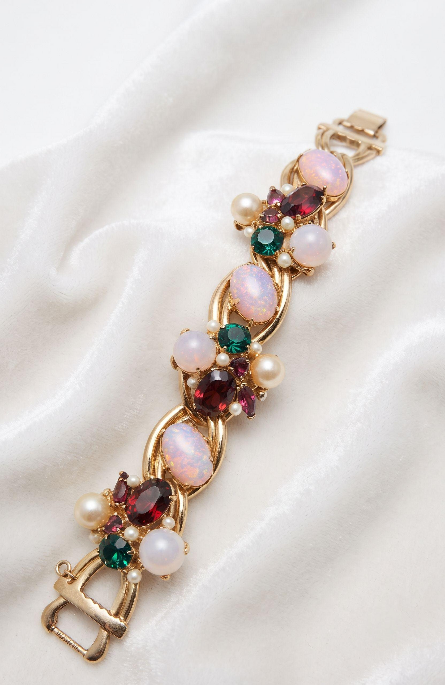 1950s Rhinestone Bracelet