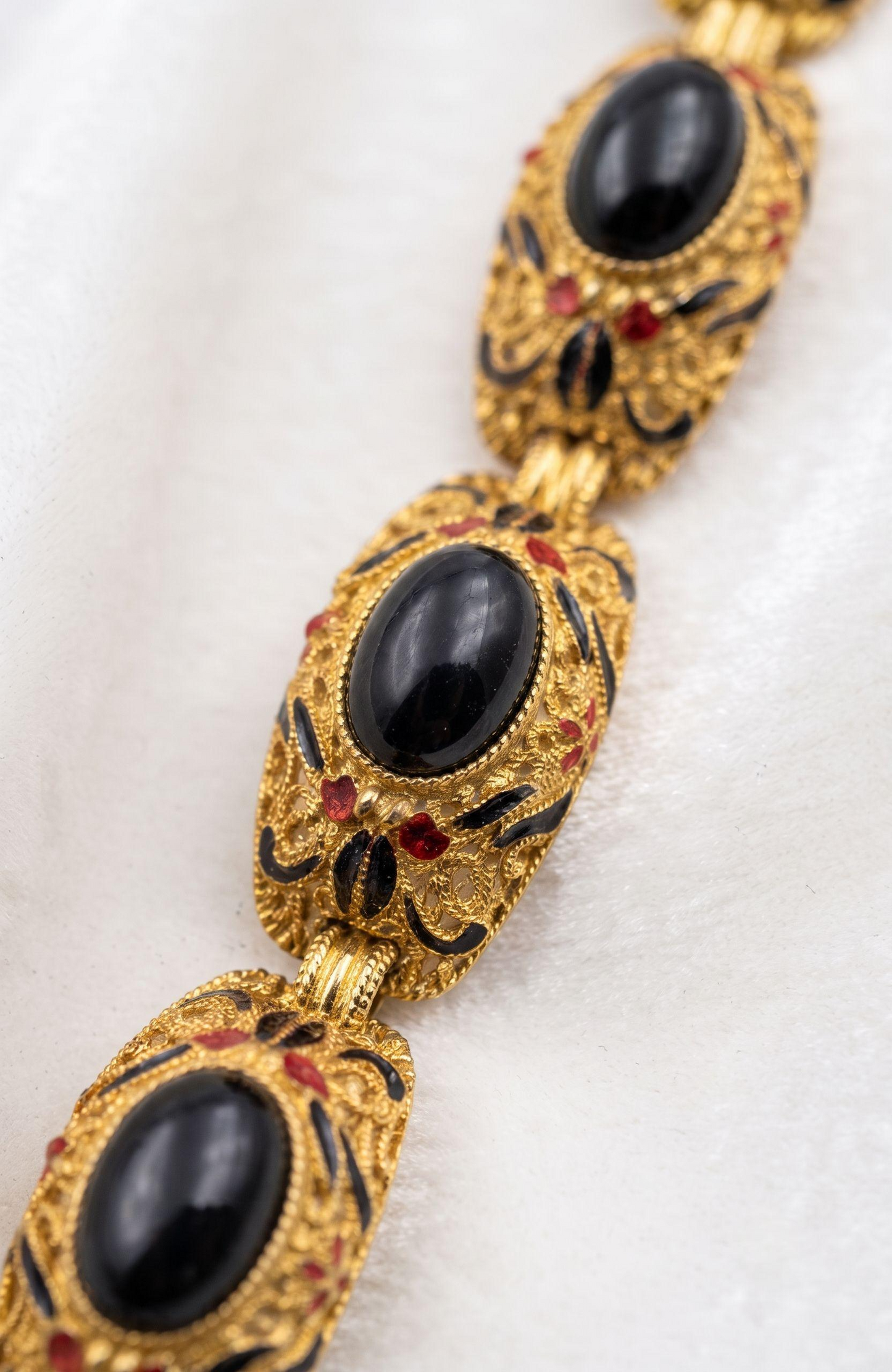 1950s rhinestone bracelet