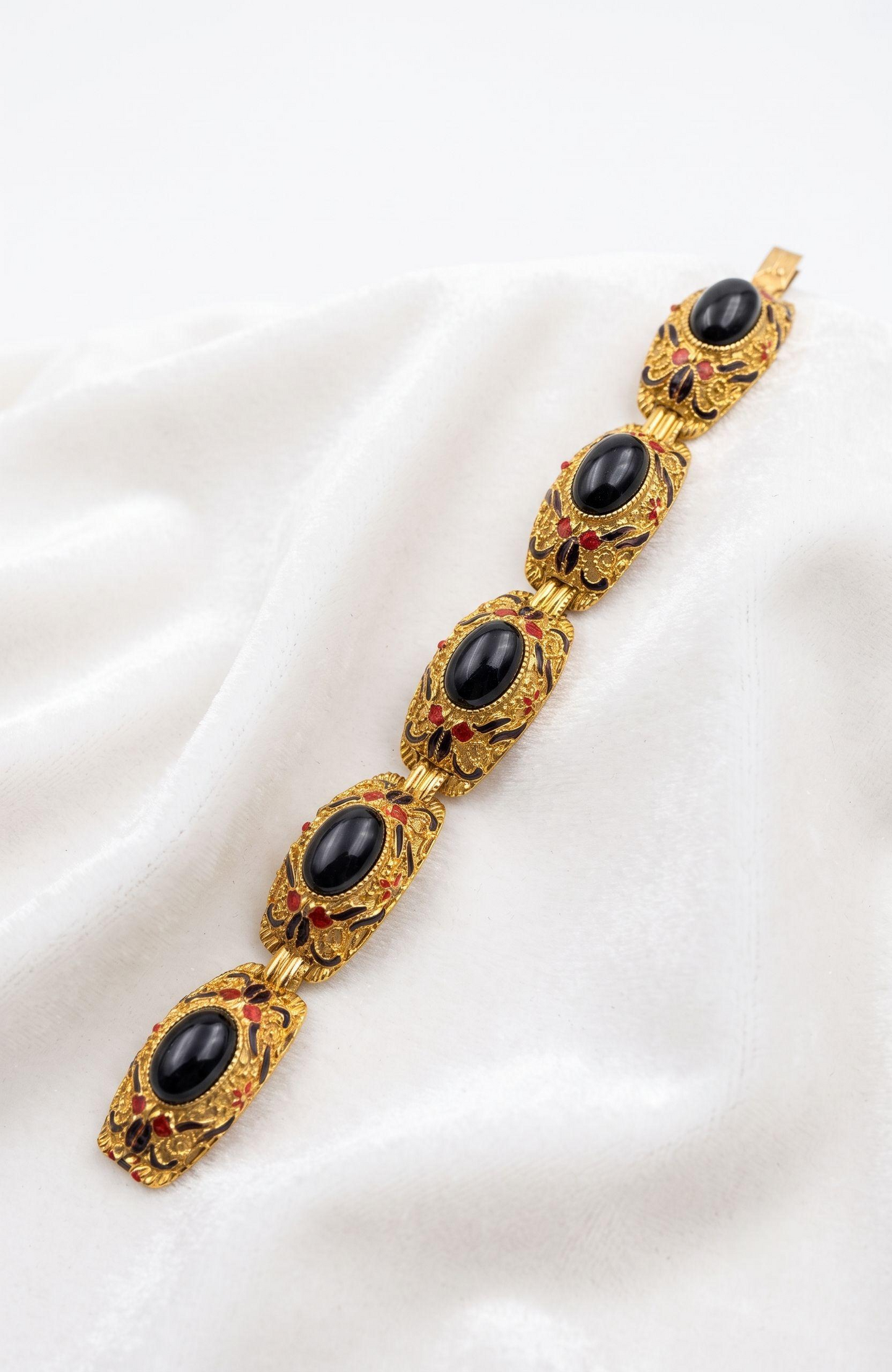 1950s rhinestone bracelet
