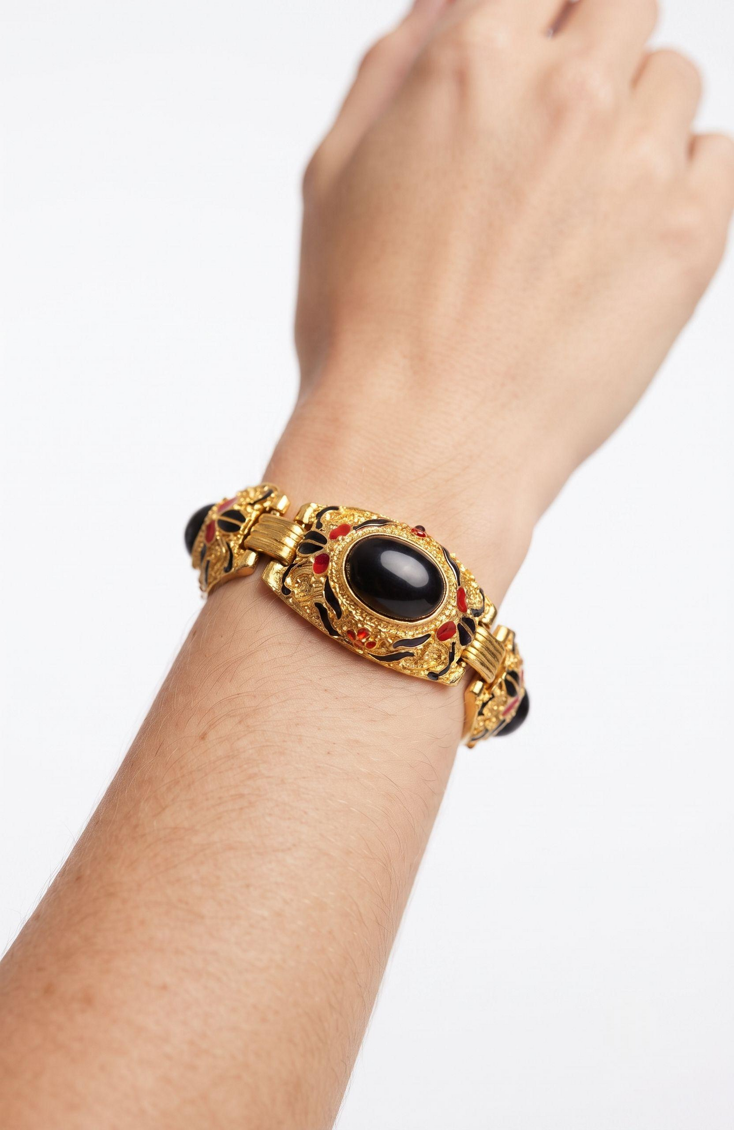 1950s rhinestone bracelet