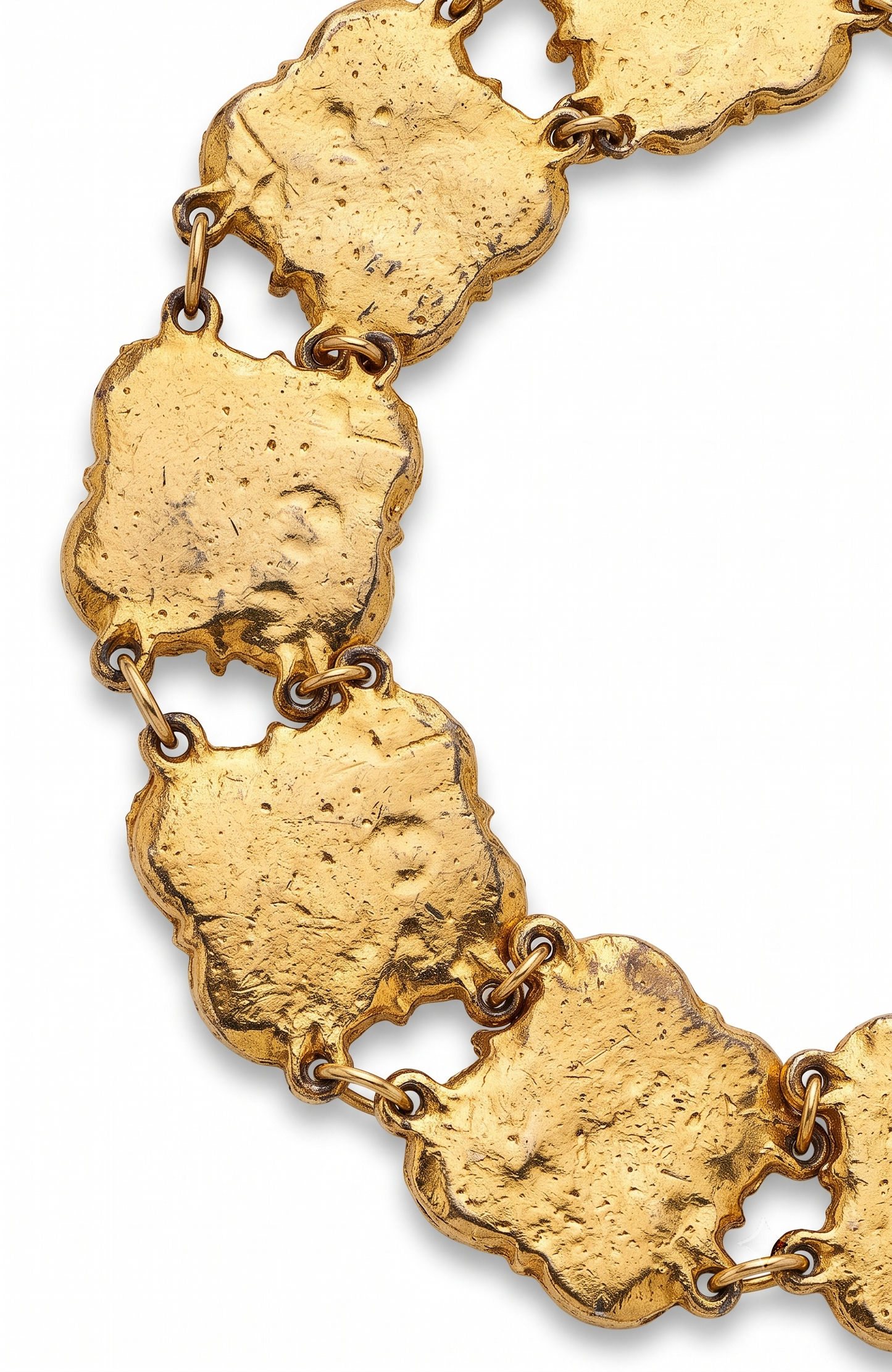 1960s colorful rhinestone gold tone bracelet