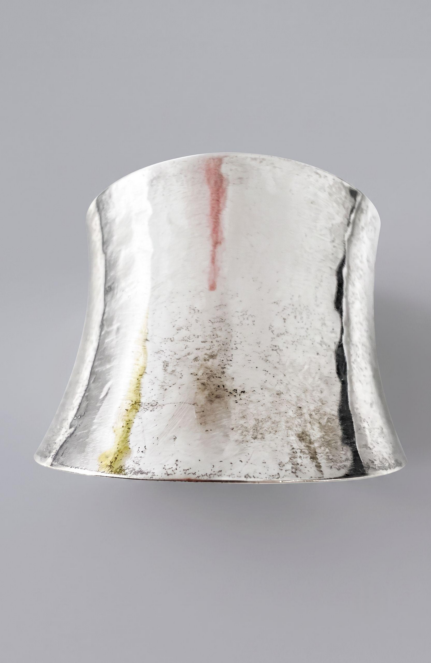 Olli Jonsson Sterling Silver 1960s Modernist Cuff Bracelet